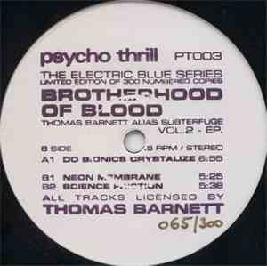 Thomas Barnett - Brotherhood Of Blood Vol. 2