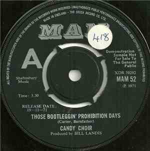 Candy Choir - Those Bootleggin' Prohibition Days