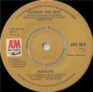 Carpenters - Yesterday Once More