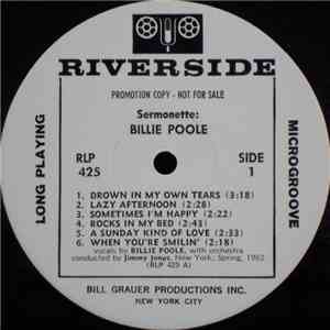 Billie Poole - Sermonette