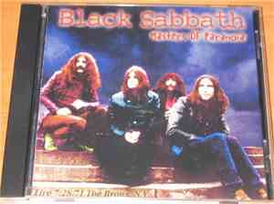 Black Sabbath - Masters Of Paranoia