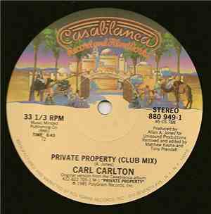 Carl Carlton - Private Property