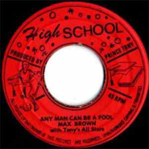 Winston Scotland - Any Man Can Be A Fool / Power Skank