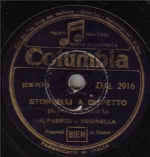 A. Fabrizi E Reginella - Stornelli A Dispetto