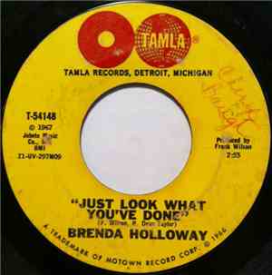 Brenda Holloway - Just Look What You've Done / Starting The Hurt All Over A ...