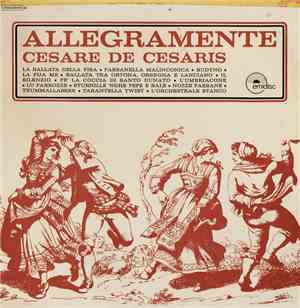 Cesare De Cesaris - Allegramente