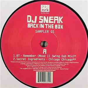 DJ Sneak - Back In The Box (Sampler 01)