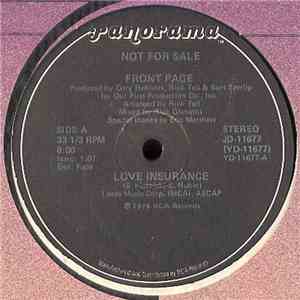 Front Page  - Love Insurance