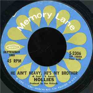 Hollies - He Ain't Heavy, He's My Brother