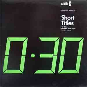 James Asher / Stan Medcalf - Short Titles Volume 4