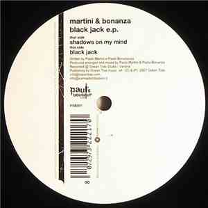 Martini & Bonanza - Black Jack E.P.