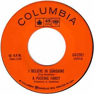 A Passing Fancy - I Believe In Sunshine