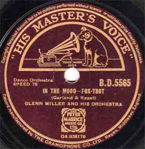 Glenn Miller And His Orchestra - In The Mood / Out Of Space