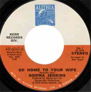 Norma Jenkins - Go Home To Your Wife / One Girl Too Many