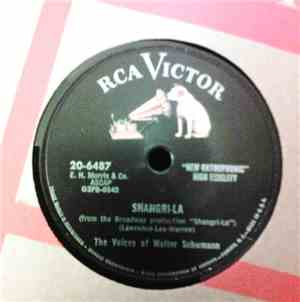The Voices Of Walter Schumann - Shangri-la / On The Outskirts Of Paree