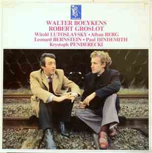 Witold Lutoslawski, Alban Berg, Leonard Bernstein, Krzysztof Penderecki, Pa ...
