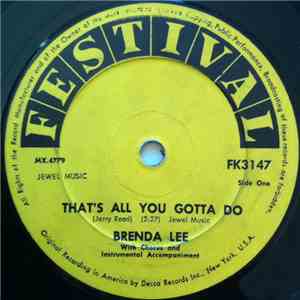 Brenda Lee - That's All You Gotta Do / I'm Sorry