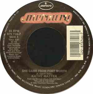 Kathy Mattea - She Came From Fort Worth