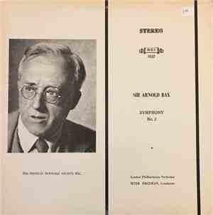Sir Arnold Bax - London Philharmonic Orchestra, Myer Fredman - Symphony No. ...