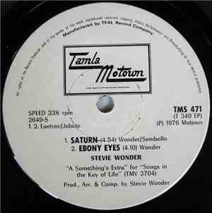 Stevie Wonder - Saturn / Ebony Eyes / All Day Sucker / Easy Goin' Evening