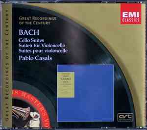 Bach - Pablo Casals - Cello Suites / Suiten Für Violoncello / Suites Pour V ...