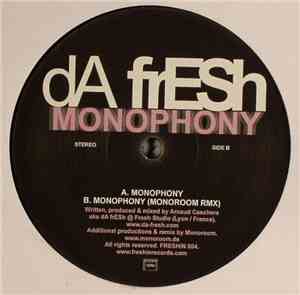 dA frESh - Monophony