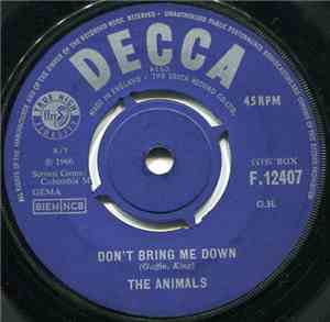 The Animals - Don't Bring Me Down