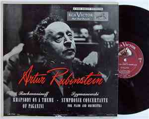 Artur Rubinstein, Rachmaninoff ･ Szymanowski - Rhapsody On A Theme Of Pagan ...