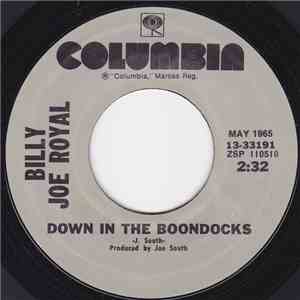 Billy Joe Royal - Down In The Boondocks / Cherry Hill Park