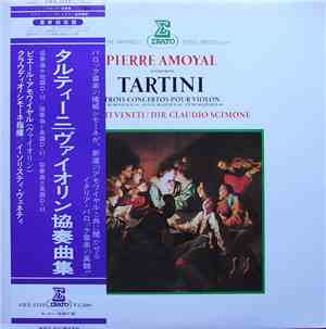 Giuseppe Tartini, Pierre Amoyal, I Solisti Veneti, Claudio Scimone - Trois  ...