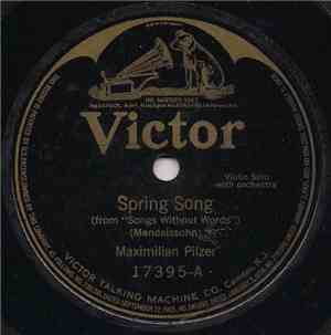 Maximilian Pilzer / Rosario Bourdon - Spring Song / Extase