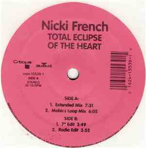 Nicki French - Total Eclipse Of The Heart