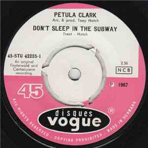 Petula Clark - Don't Sleep In The Subway