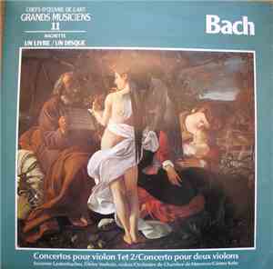 Bach - Susanne Lautenbacher / Dieter Vorholz , violin / Orchestre De Chambr ...