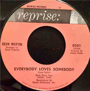 Dean Martin - Everybody Loves Somebody