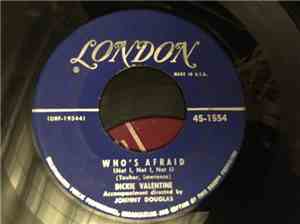 Dickie Valentine - Who's Afraid / A Blossom Fell