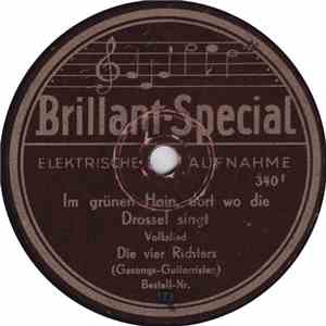 Die Vier Richters (Gesangs-Gitarristen) - Im Grünen Hain, Dort Wo Die Dross ...