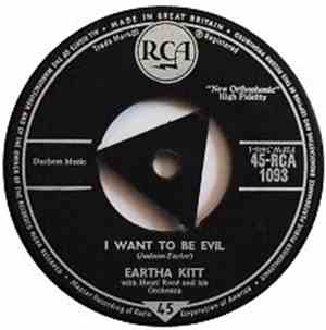Eartha Kitt - I Want To Be Evil