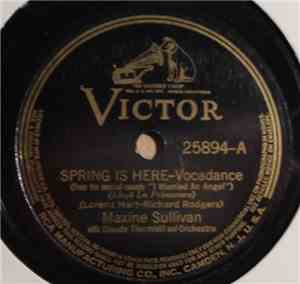 Maxine Sullivan With Claude Thornhill And Orchestra - Spring Is Here / Down ...