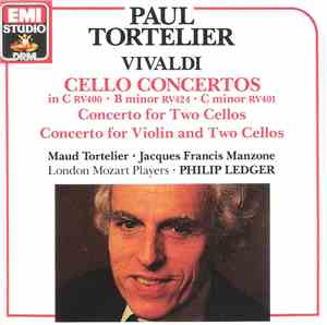 Paul Tortelier, Vivaldi, Maud Tortelier, Jacques Francis Manzone, London Mo ...