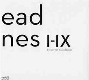 Werner Dafeldecker - Long Dead Machines I - IX