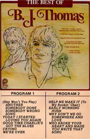 B.J. Thomas - The Best Of B.J. Thomas