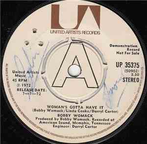 Bobby Womack - Woman's Got To Have It