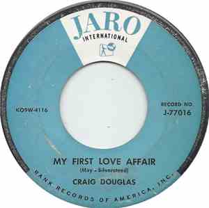 Craig Douglas  - My First Love Affair