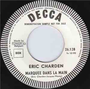 Eric Charden - Je Ne Ressemble À Personne / Marquée Dans La Main