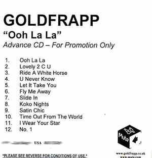 Goldfrapp - Ooh La La