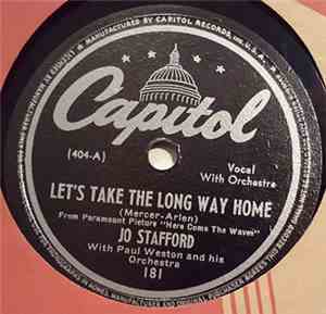 Jo Stafford With Paul Weston And His Orchestra - Let's Take The Long Way Ho ...