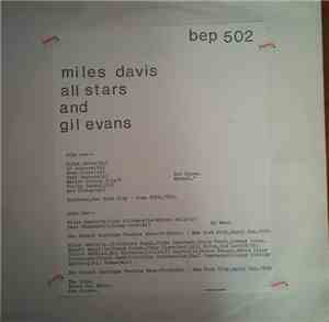 Miles Davis All Stars And Gil Evans - Miles Davis All Stars And Gil Evans