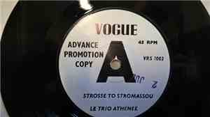 Trio Athénée - Strosse To Stromassou / Viens Danser Khasapiko