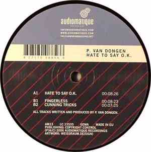 P. Van Dongen - Hate To Say O.K.